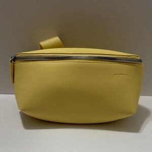 MONOS MAGNOLIA BAKERY CROSSBODY BAG IN BANANA PUDDING-SPECIAL EDITION